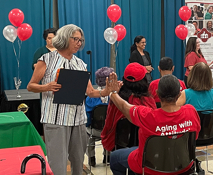 Senior citizens graduate from UTSA courses closing technology and nutrition gaps