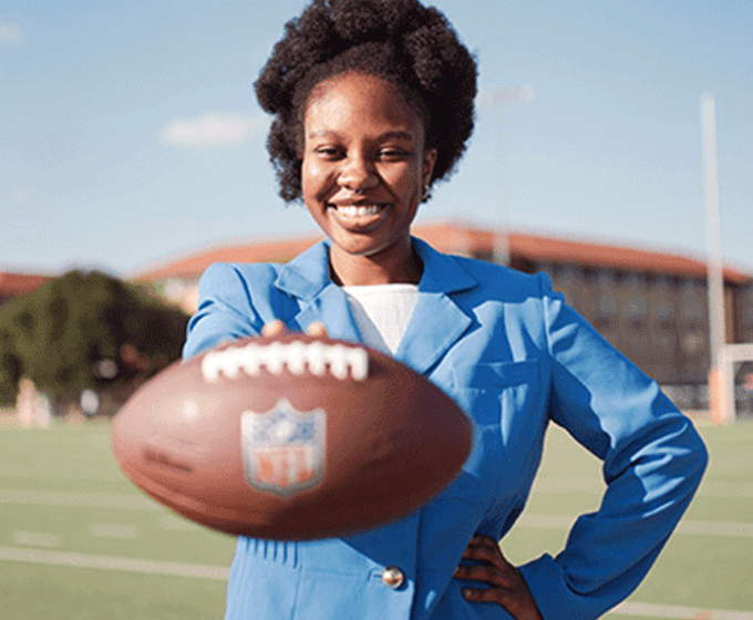 UTSA Classroom to Career initiative lands marketing student an internship with the NFL