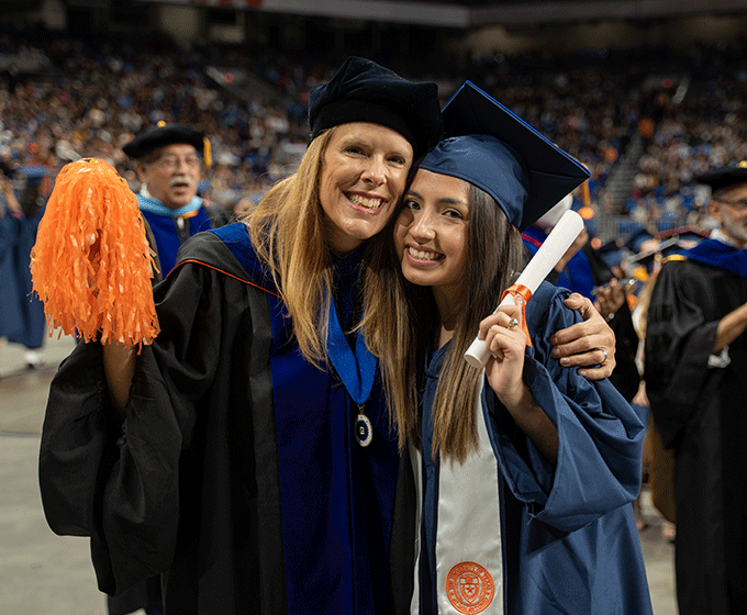 UTSA celebrates more than 4,700 grads today at Alamodome Commencement ceremonies