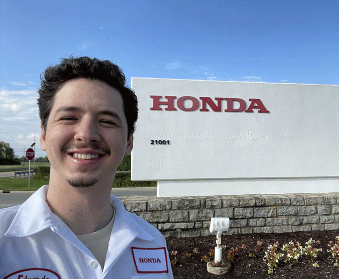 Q&A: Honda Motor Co. is next destination for UTSA grad Eduardo Garcia