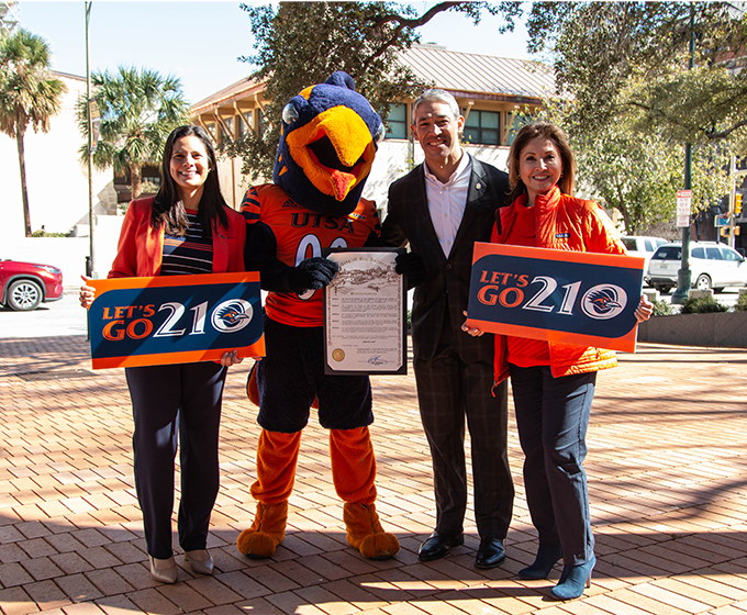 City of San Antonio proclaims February 10 as “UTSA 210 Day”