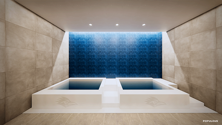 Hydrotherapy space