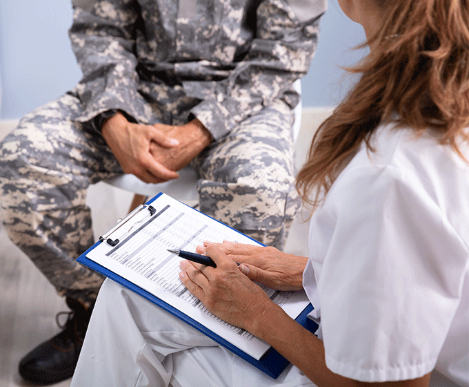 Higher military rank enables better health care, finds UTSA researcher
