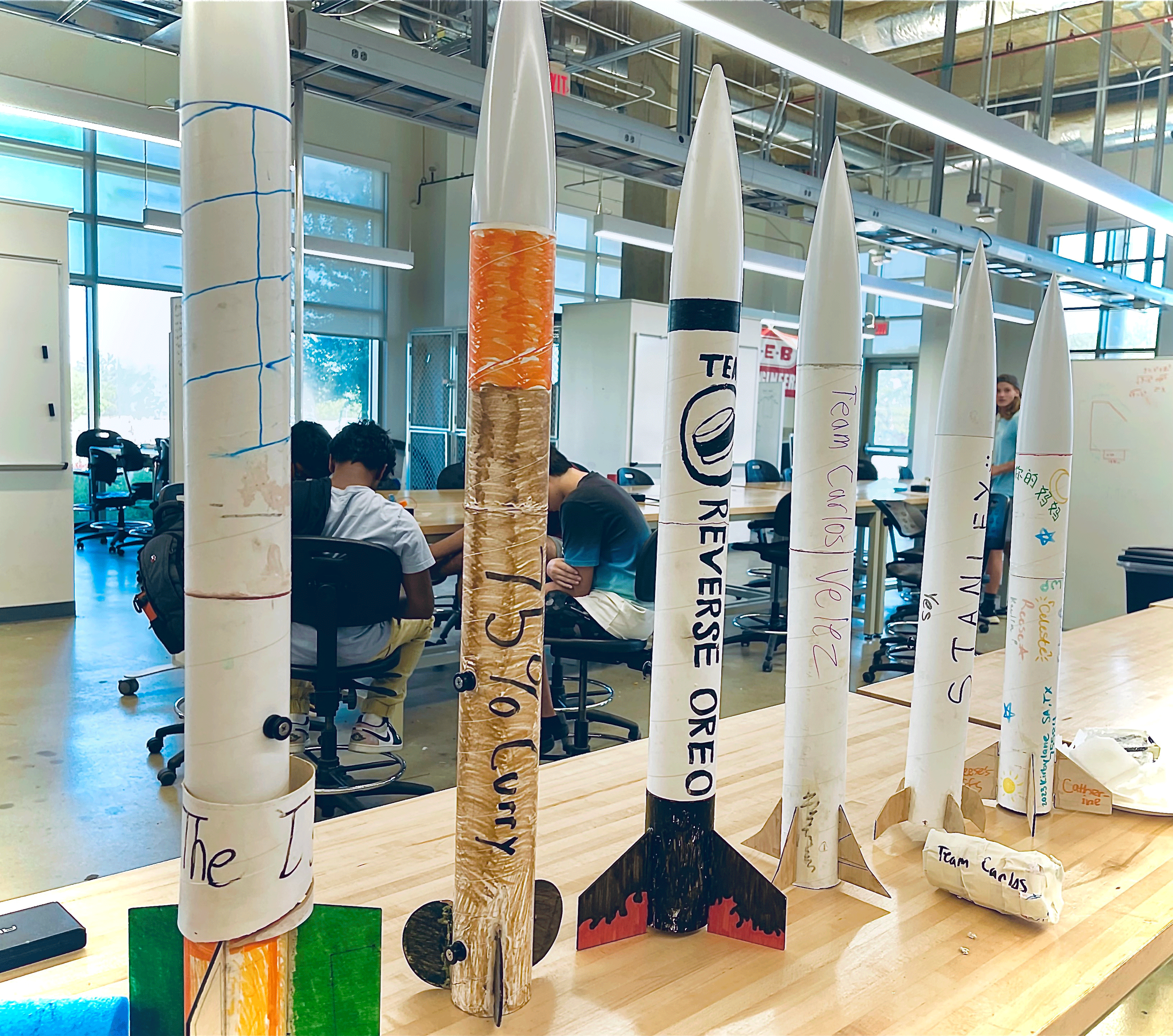 Students launch to new heights with UTSA Rocketry and Robotics Camp