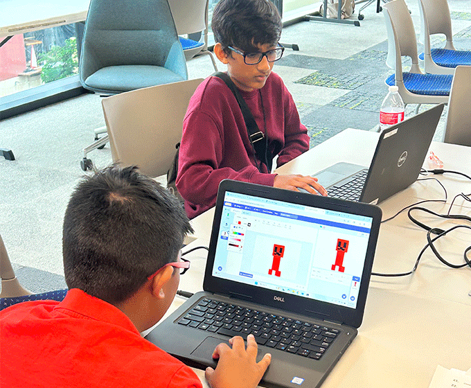 The perfect snack and lessons in AI: Teaching tech at UTSA camp