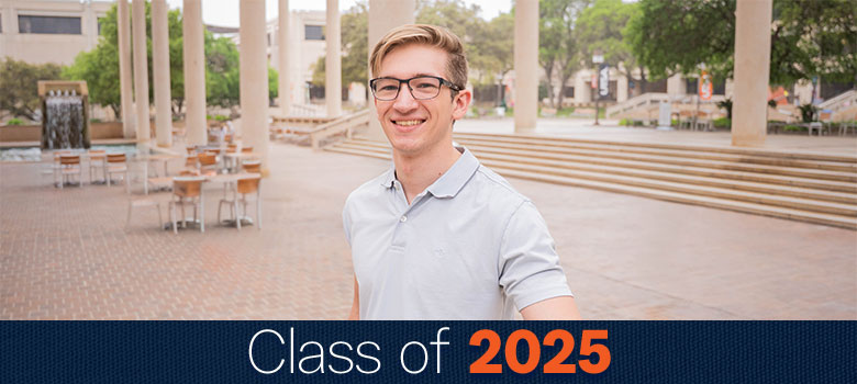 Successful internship leads to job at Deloitte for 2025 grad Arnas Budreckis