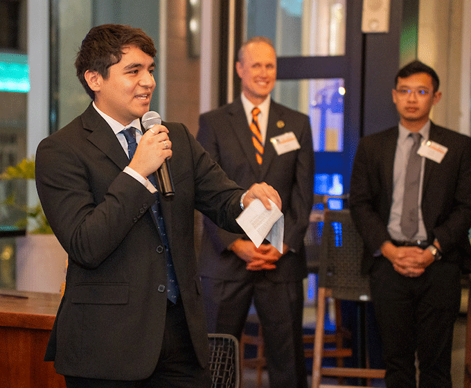 Jonah Espinoza named UTSA’s first Sumners Scholar