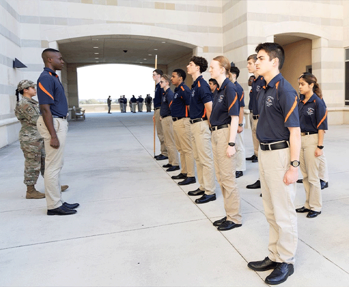 UTSA Air Force ROTC: From a.m. to p.m.