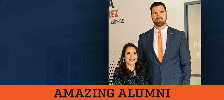 Yvonne and Drew Addison strengthen the UTSA alumni experience