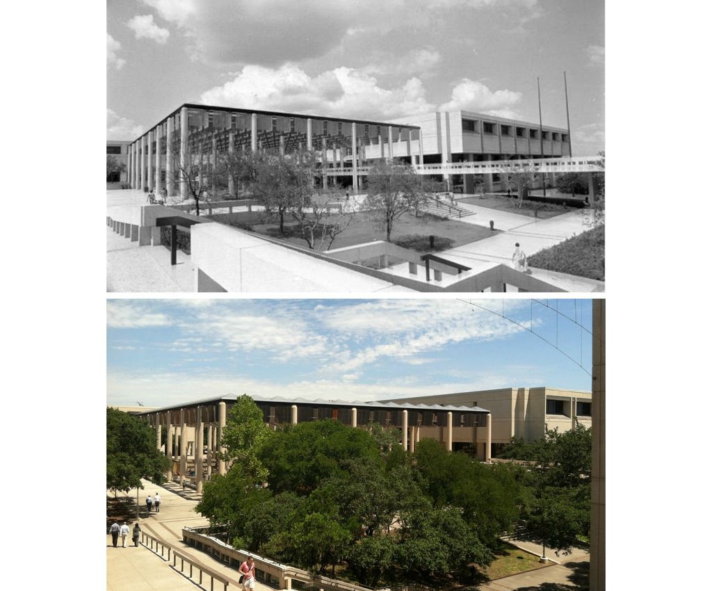 John Peace Library: Then and Now
