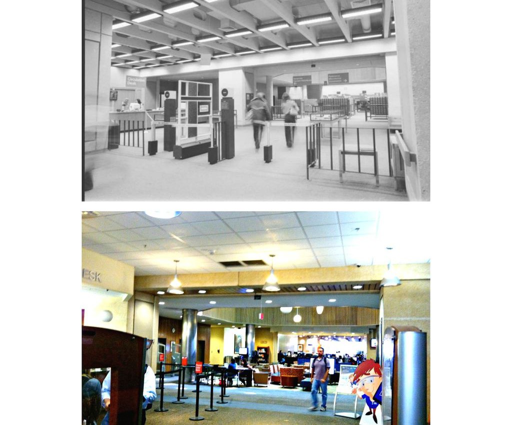 John Peace Library: Then and Now