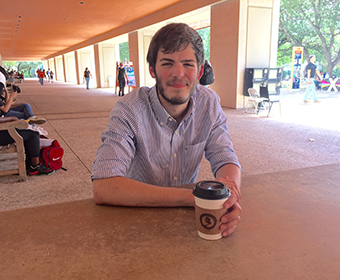 Meet a Roadrunner: Christopher Brown loves drinking coffee and studying it at UTSA
